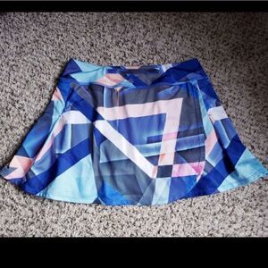 Athleta Electric Geo Skort M